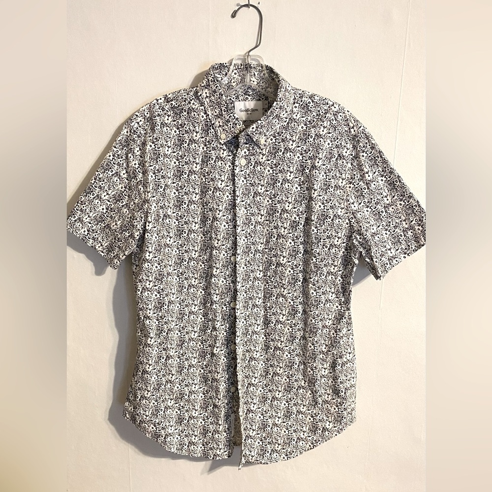 Goodfellow short sleeve button down shirt